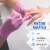 Hand-E Pink Nitrile Gloves, Perfect for Cleaning & Cooking - 50 Pack Perspective: top