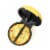 2-Section Omelet Maker Yellow Holstein Housewares Perspective: top
