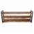 Porter Designs Manzanita Solid Sheesham Wood TV Stand - Brown Perspective: top
