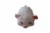 Sleeping Pig Plush Pillow with Blanket | Velvet Bolster Novelty Decorative Pillow | 16 Inches Perspective: top