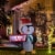 46.5 Christmas Inflatable Penguin Decoration LED Blow Up Outdoor Yard Decor Perspective: top