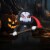 60  Halloween Inflatable Grim Reaper LED Lighted Blow Up Outdoor Yard Decor Perspective: top
