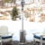 Sunnydaze Outdoor Propane Patio Heater with Cover/Wheels - 7 Foot - Stainless Perspective: top