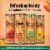 Simply Spiked Peach Flavored Hard Beverage Variety Pack Perspective: top