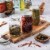 Paksh Novelty Wide Mouth 32 Oz Quart Canning Mason Jars w/Rings & Lids, 12 Pack Perspective: top
