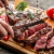 FeedingU Kosher Bone-In Ribeye Steak, 4 Steaks, 1-1.5 lbs per Steak. Trimmed, Sealed, Perspective: top
