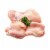 Kosher Boneless Skinless Chicken Leg/Thigh Fillets, 2x Packs, 2 lbs per Pack Perspective: top