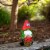 VP Home Strawberry Gnome Solar Powered LED Outdoor Decor Garden Light Perspective: top