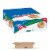 Jumbo Glazed Donettes by Hostess | 4 Ounces | 6 Count Box (12 Total Donuts) Perspective: top