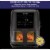 5QT. Digital Air Fryer w/Probe,RJ38-SQPF-5TW-TP-W Perspective: top