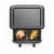 Chefman TurboFry® Touch Dual Basket Digital Air Fryer - Black Perspective: top