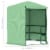 vidaXL Greenhouse with Shelves Steel 89.4 x87.8 Perspective: top