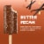 Keto Zero Added Sugar Butter Pecan Ice Cream Bars 4pk 2.75 fl oz Bars Perspective: top