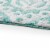 Kate Aurora 100% Cottoned Non Slip Bath Rug - 20 in. W x 32 in. L - Aqua Perspective: top