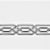 Kate Aurora Pacifico 3 Piece Kitchen Curtain Set - 36 in. Long - White Perspective: top