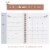 Rileys 2023 Weekly Planner - Annual Weekly & Monthly Agenda Planner (8x6", Midnight Blue) Perspective: top