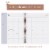 Rileys 2023 Weekly Planner - Annual Weekly & Monthly Agenda Planner (8.5x11", Midnight Blue) Perspective: top