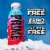 Prime Hydration Cherry Freeze Sports Drink Bottle Perspective: top