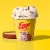 Kellogg's® Eggo™ Chocolately Chip Ice Cream Pint Perspective: top