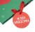 Seasonal Celebrations Santa Wave Value Cub Gift Bag Perspective: top