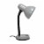 Simple Designs Metal Basic Flexible Neck Desk Lamp in Silver with Silver Shade Perspective: top