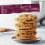 Tate's Bake Shop Raisin Oatmeal Cookies Perspective: top