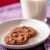 Tate's Bake Shop Double Chocolate Chip Cookies Perspective: top