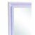Glory Furniture Lorana Mirror in Silver Champagne Perspective: top