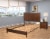 Hollywood Bed Frame Bolt On Bed Rails Twin/Full in Coffee Perspective: top