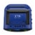 Riptunes CD Player Bluetooth Boombox AM/FM Portable Radio, MP3/CD, USB, mSD, Aux, Blue Perspective: top