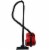Impecca Bagged Canister Vacuum Cleaner - Red Perspective: top