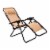 Elevon Adjustable Outdoor Zero Gravity Recliner Lounge Chair, Beige, Set of 2 Perspective: top