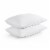 2 Pack Goose Feather Pillow Queen Perspective: top