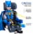 KidsEmbrace DC Comics Batman Combination 5 Point Harness Booster Car Seat, Blue Perspective: top