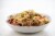 Home Chef Meal Kit Pork Egg Roll in a Bowl With Crispy Wontons and Peanuts Perspective: top