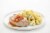 Home Chef Meal Kit Tuscan Pork Chop With Scampi Cauliflower Perspective: top