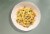 Home Chef® Meal Kit Italian Sausage Pasta With Brussels Sprouts And Garlic Chips Perspective: top