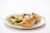 Home Chef Meal Kit Salmon with Hazelnut Brown Butter Sauce Perspective: top