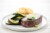 Home Chef Meal Kit Steak With Garlic-Herb Butter And Buttermilk-Cheddar Mashed Potatoes & Zucchini Perspective: top