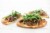 Home Chef Meal Kit Prosciutto And Fig Mini Flatbreads With Mozzarella Perspective: top