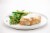 Home Chef Oven Kit Mushroom Smothered Pork Chop with Roasted Green Beans and Crispy Onions Perspective: top