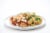 Home Chef Oven-Ready General Tso's Chicken with Jasmine Rice and Snap Peas Perspective: top