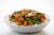 Home Chef Meal Kit Chicken with Tiger Sauce and Snap Peas Perspective: top
