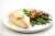 Home Chef Meal Kit Truffle Butter Chicken Breast with Mushrooms and Asparagus Perspective: top