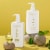 Native Curl Care Shampoo with Coconut Milk and Turmeric, Sulfate Free for Women and Men Perspective: top