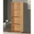 Hodedah 12 x 16 x 47 Inch 4 Shelf Bookcase and Office Organizer, Beech Finish Perspective: top