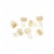 U Brands® Mini Binder Clips - Gold Perspective: top
