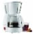 Brentwood White 4 Cup Coffee Maker Perspective: top