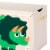 3 Sprouts Kids Toy Chest - Storage Trunk for Boys and Girls Room, Dinosaur Perspective: top