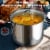 Cook N Home Professional Sauce Pot Stockpot Saucier Casserole Pan with Lid, 5 QT, Silver Perspective: top